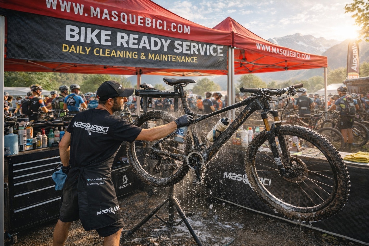 Bike Ready Service at Alps Epic