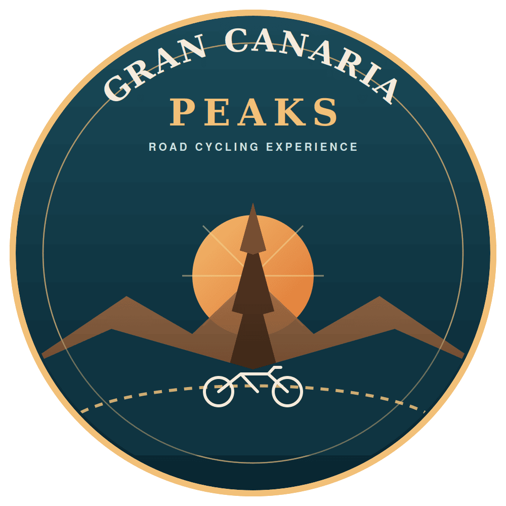 Logo de Gran Canaria Peaks 2027, road cycling experience